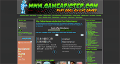 Desktop Screenshot of gameadicted.com