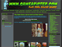 Tablet Screenshot of gameadicted.com